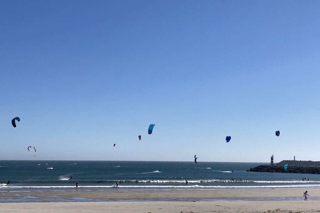 kitesurfing kitesurf school portugal spot porto