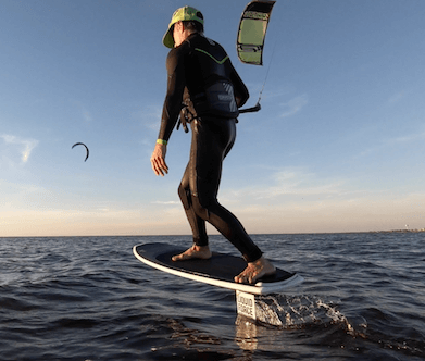 Foil kitesurf lesson kitevoodoo kiteschool portugal