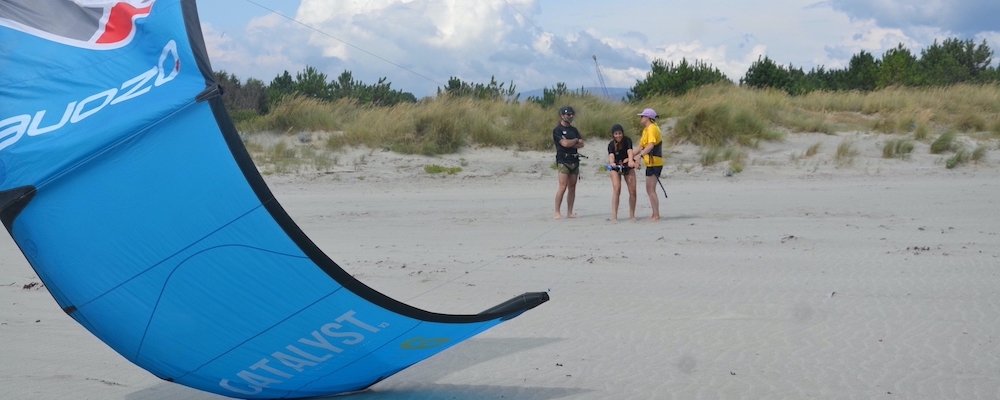 Premium Kitesurfing & Wing school, kitesurfing lessons for complete beginner or intermediate to advanced riders