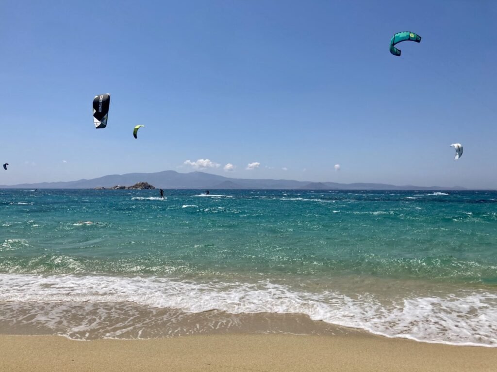 1 of the 10 best European kite spots NAXOS - KiteVoodoo