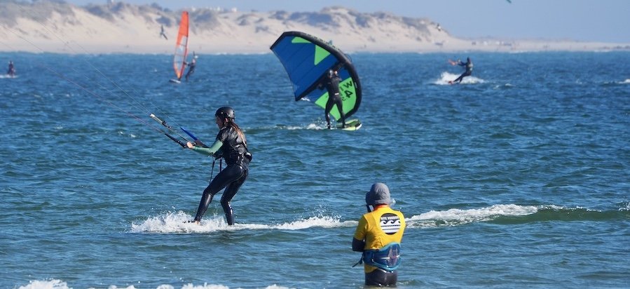 Discover Wing Foiling in Portugal: Best Wing Foil School & Lessons for Everyone