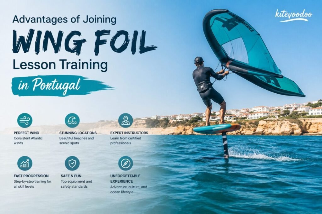 Advantages of Joining Wing Foil Lesson Training in Portugal